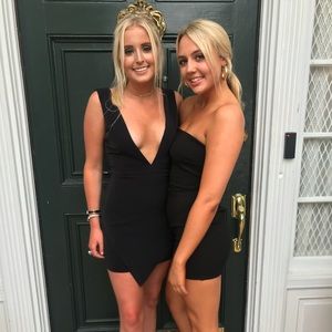 NBD black dress only worn once
